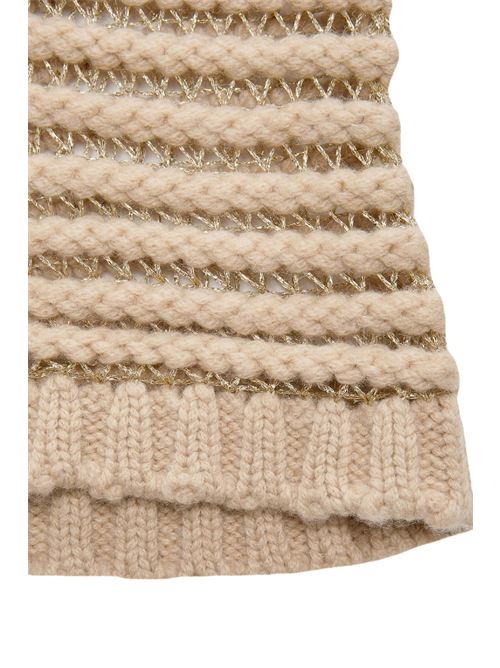 pure camel crew neck FABIANA FILIPPI | MAD215F094L5201236